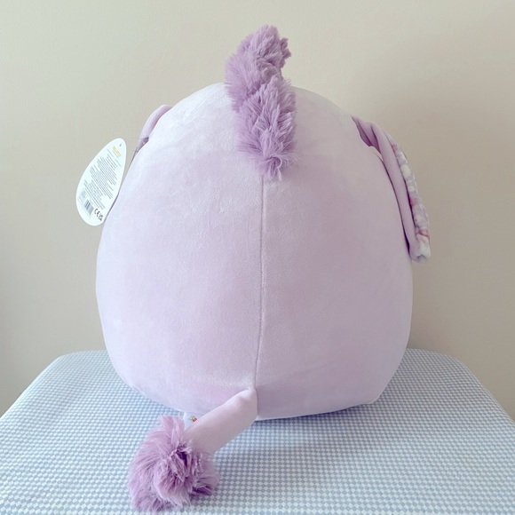 Squishmallow Easter Floral Lavender Delzi Donkey 11” - Picture 2 of 5